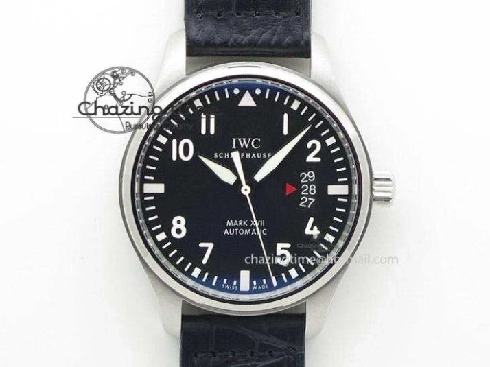 MIROTIME 0730 Portofino Automatic SS MKF 1:1 Best Edition White Dial On Black Leather Strap MIYOTA 9015 V Original 7204